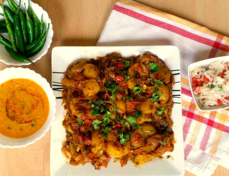 Bharwan Tinda ( Stuffed Apple Gourds)