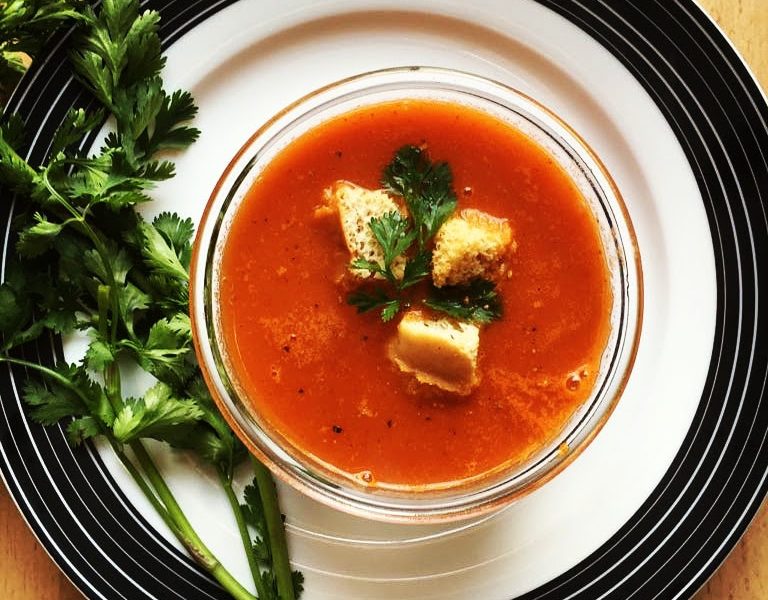 Indian style tomato soup / Tomato shorba