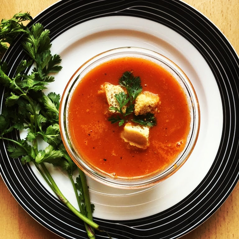 Indian style tomato soup / Tomato shorba