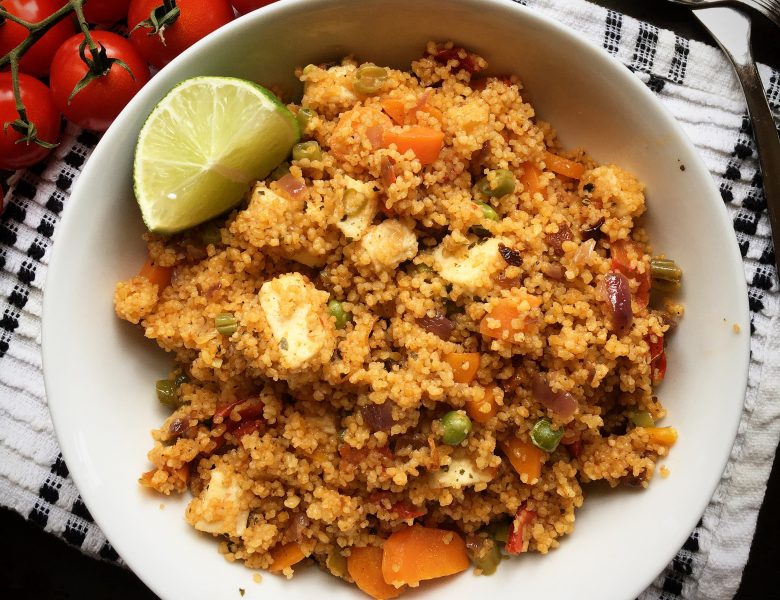 Vegetable Couscous with paneer