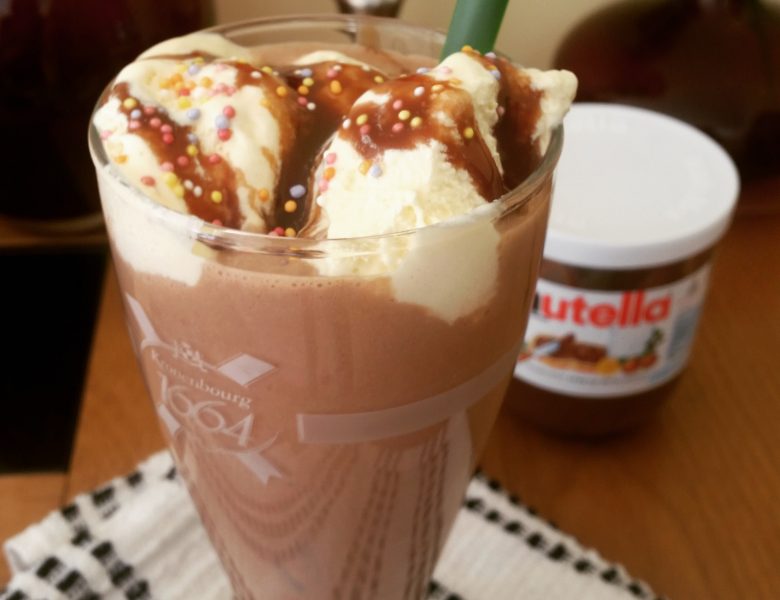 Banana Nutella Milkshake
