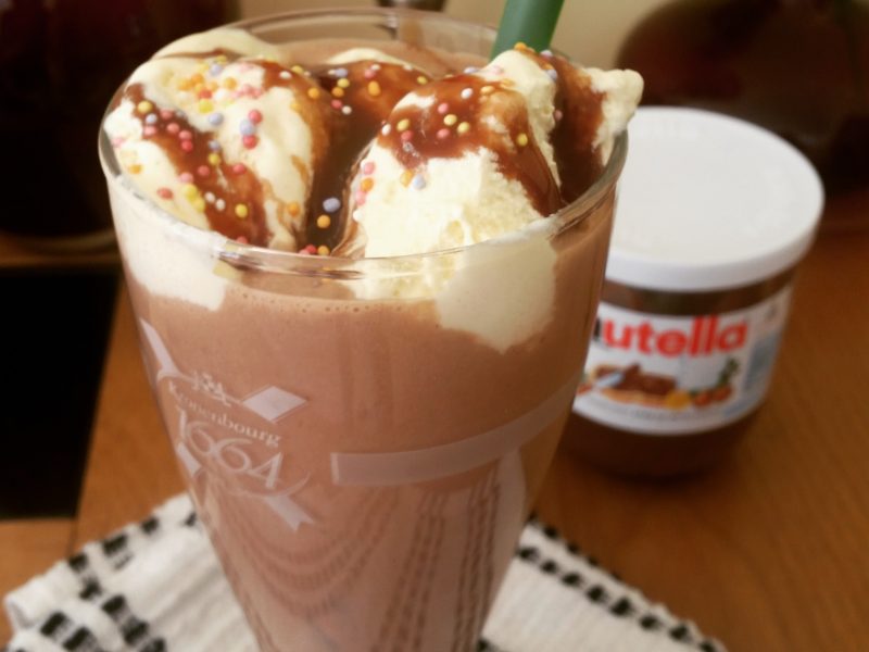 Banana Nutella Milkshake