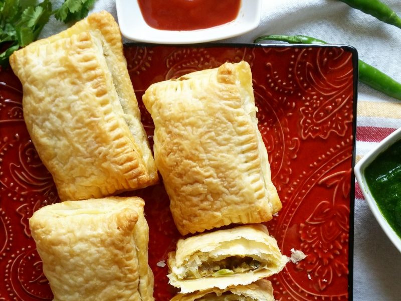 Potato Puff Pastry/Aloo Puffs