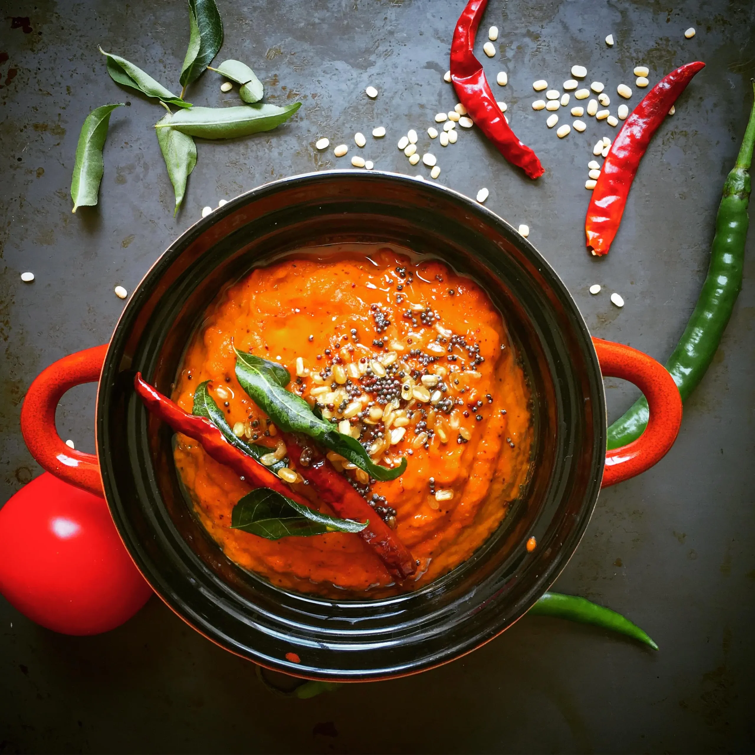 Onion and Tomato Chutney