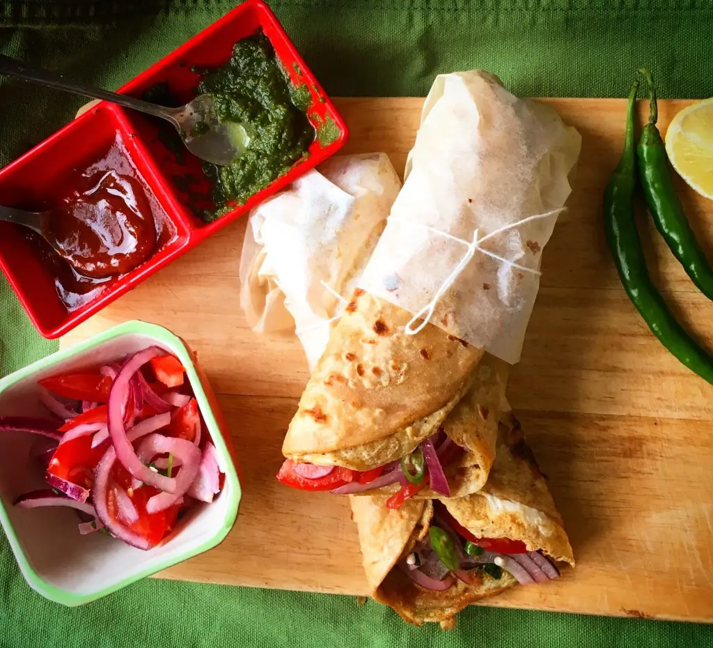 Kolkata style Egg Rolls