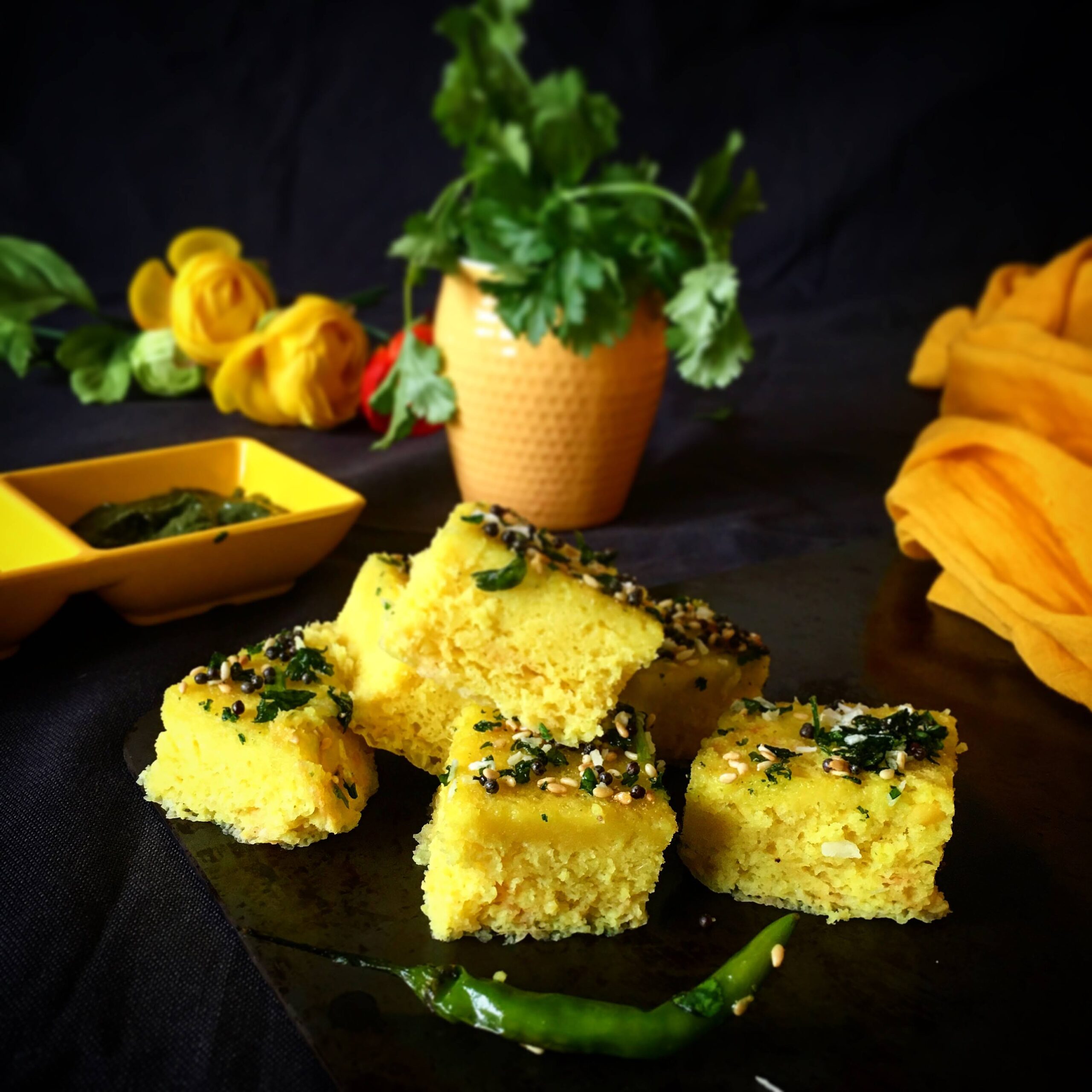 Moong Dal Dhokla