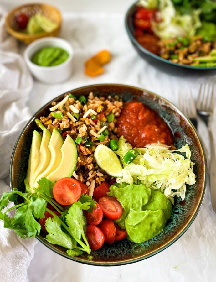Vegetarian Burrito Bowls