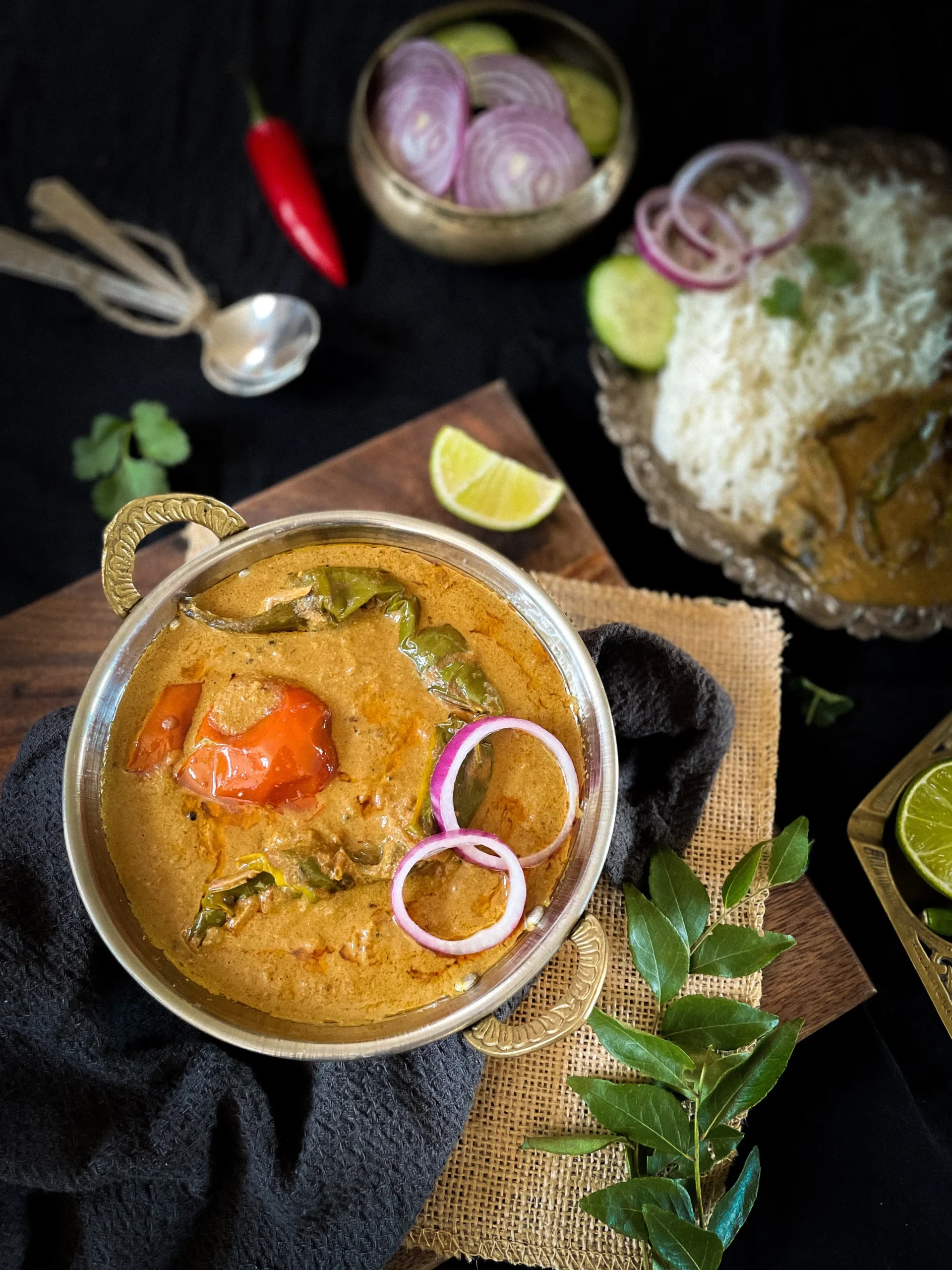 Hyderabadi Mirchi ka Salan