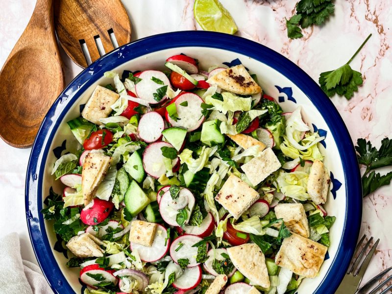 Lebanese Fattoush Salad