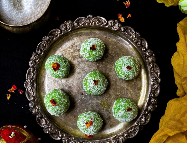 Paan Ladoo (with gulkand filling)