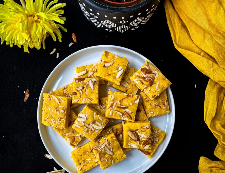 Mango Coconut Barfi