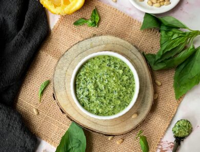 Vegan Basil Pesto