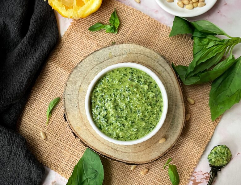 Vegan Basil Pesto
