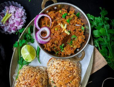 Soya Keema Pav