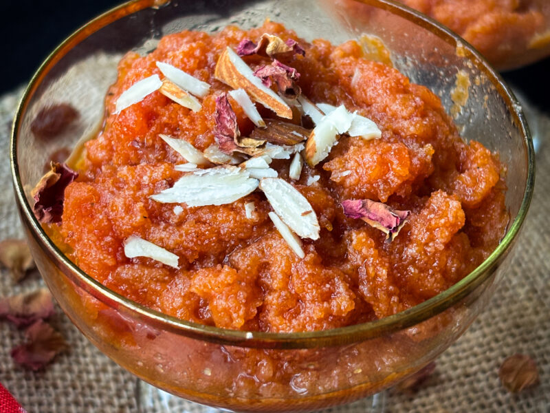 Gajar Halwa (Instant Pot – no grating method)