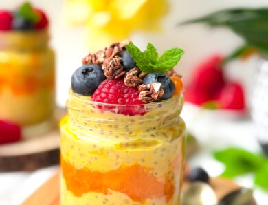 Mango Lassi Chia Pudding