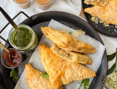 Puff Pastry samosa